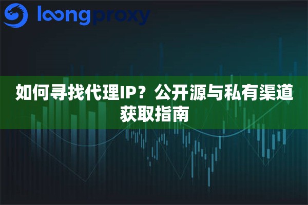 如何寻找代理IP?公开源与私有渠道获取指南 如何寻找代理IP?公开源与私有渠道获取指南