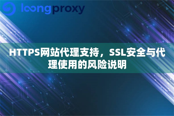 HTTPS网站代理支持，SSL安全与代理使用的风险说明