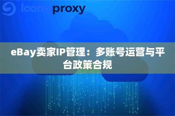 eBay卖家IP管理：多账号运营与平台政策合规