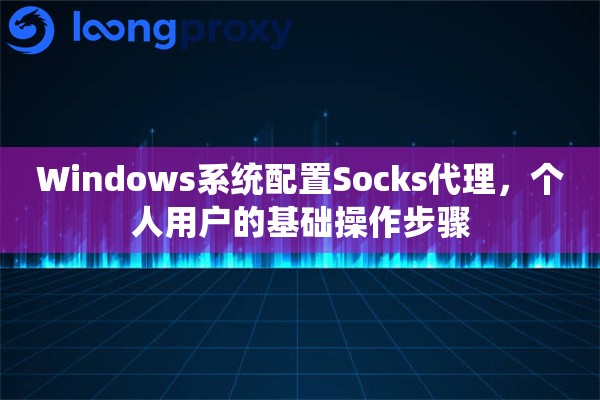 Windows系统配置Socks代理，个人用户的基础操作步骤
