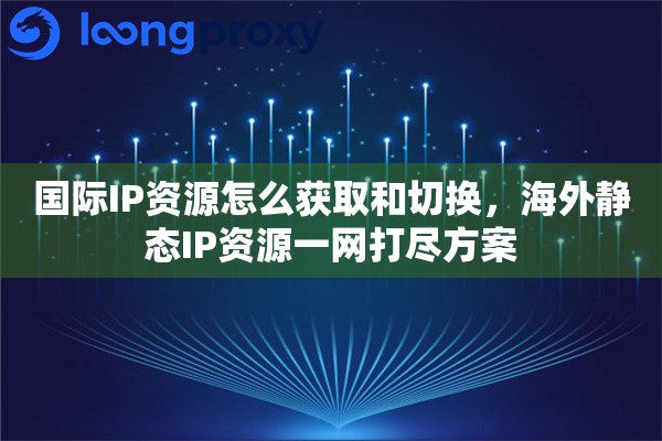 国际IP资源怎么获取和切换，海外静态IP资源一网打尽方案