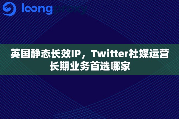 英国静态长效IP，Twitter社媒运营长期业务首选哪家
