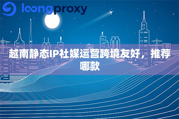 越南静态IP社媒运营跨境友好，推荐哪款