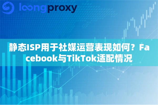 静态ISP用于社媒运营表现如何？Facebook与TikTok适配情况