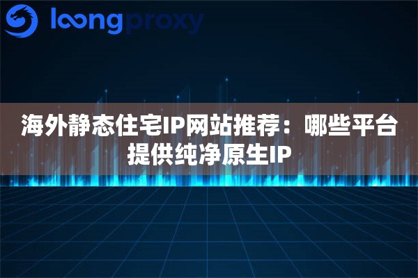 海外静态住宅IP网站推荐：哪些平台提供纯净原生IP