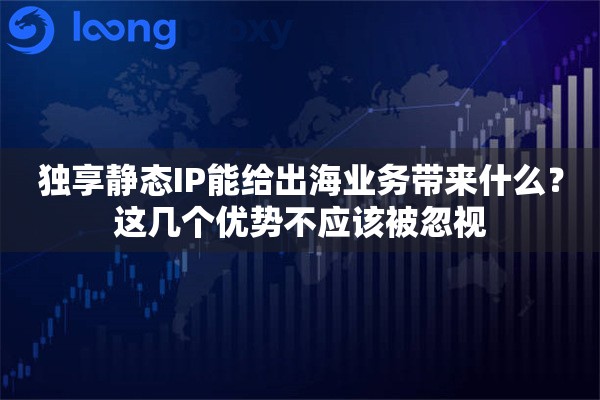 独享静态IP能给出海业务带来什么？这几个优势不应该被忽视