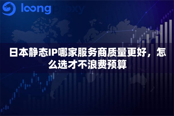 日本静态IP哪家服务商质量更好，怎么选才不浪费预算