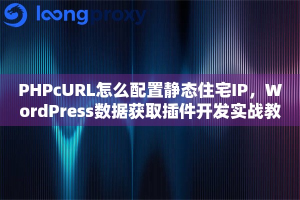 PHPcURL怎么配置静态住宅IP,WordPress数据获取插件开发实战教程 PHPcURL怎么配置静态住宅IP,WordPress数据获取插件开发实战教程