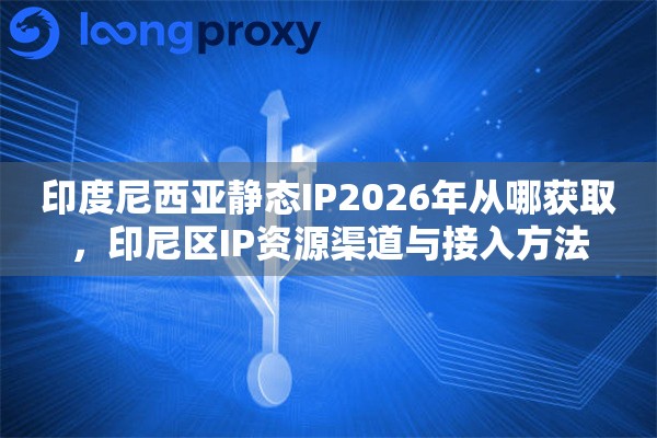 印度尼西亚静态IP2026年从哪获取，印尼区IP资源渠道与接入方法