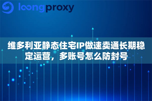 维多利亚静态住宅IP做速卖通长期稳定运营，多账号怎么防封号