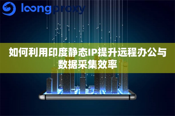 如何利用印度静态IP提升远程办公与数据采集效率