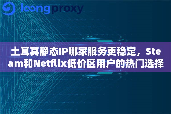 土耳其静态IP哪家服务更稳定，Steam和Netflix低价区用户的热门选择解析
