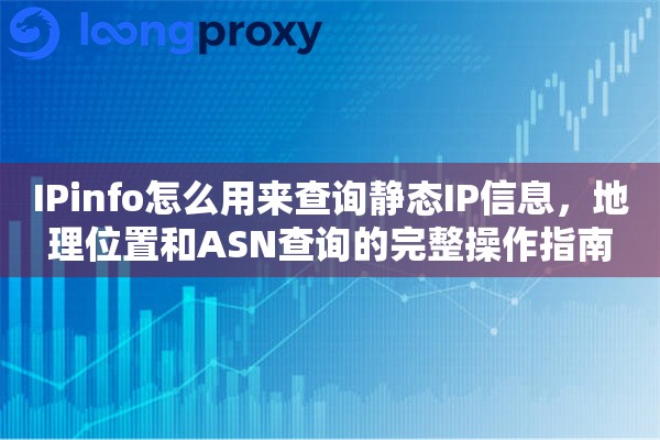 IPinfo怎么用来查询静态IP信息,地理位置和ASN查询的完整操作指南 IPinfo怎么用来查询静态IP信息,地理位置和ASN查询的完整操作指南