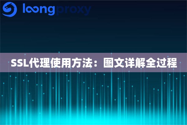 SSL代理使用方法:图文详解全过程 SSL代理使用方法:图文详解全过程