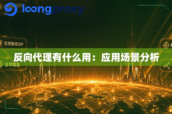 反向代理有什么用:应用场景分析 反向代理有什么用:应用场景分析