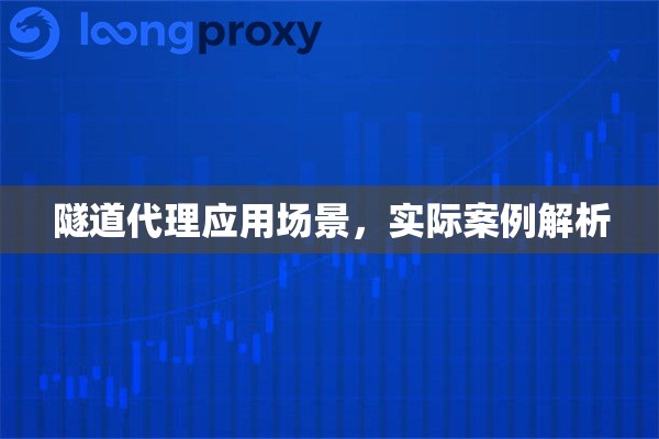 隧道代理应用场景，实际案例解析