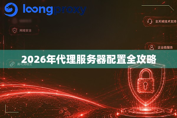2026年代理服务器配置全攻略
