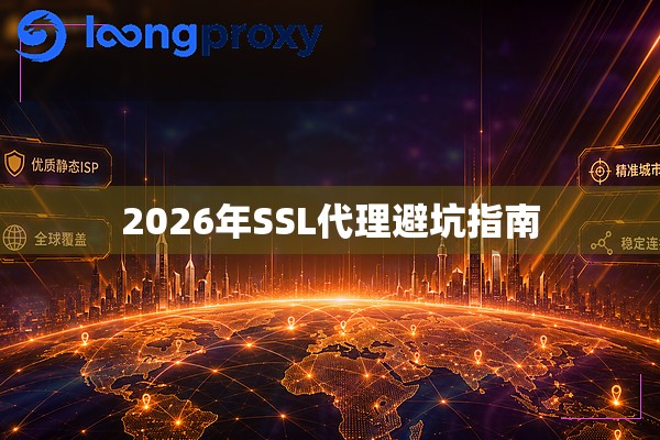 2026年SSL代理避坑指南