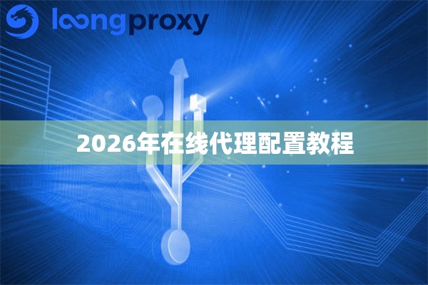 2026年在线代理配置教程