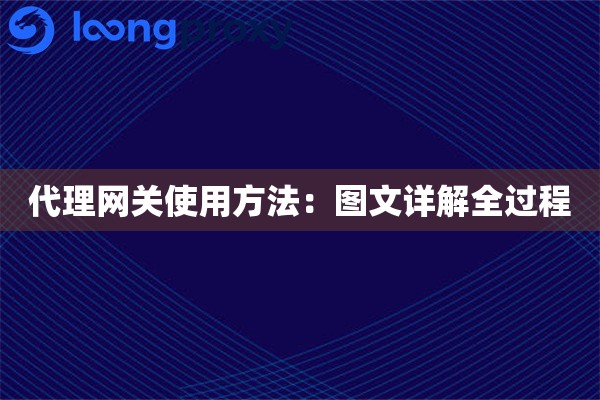 代理网关使用方法:图文详解全过程 代理网关使用方法:图文详解全过程