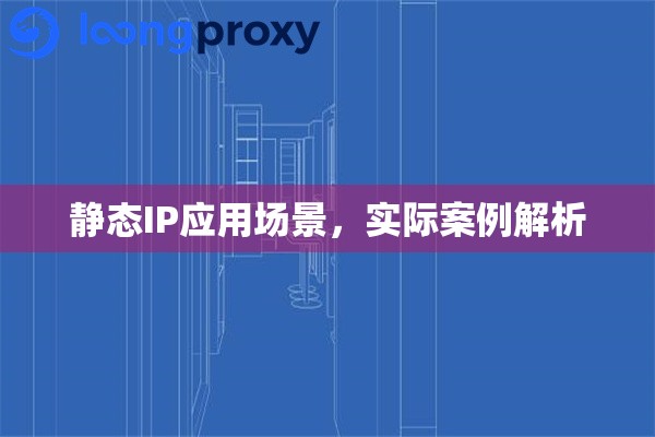 静态IP应用场景,实际案例解析 静态IP应用场景,实际案例解析