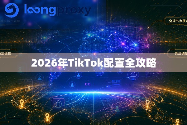 2026年TikTok配置全攻略 2026年TikTok配置全攻略