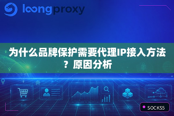 为什么品牌保护需要代理IP接入方法?原因分析 为什么品牌保护需要代理IP接入方法?原因分析