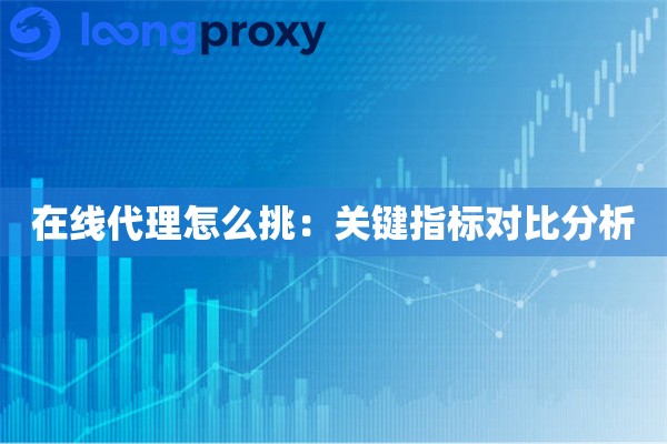在线代理怎么挑：关键指标对比分析