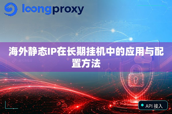 海外静态IP在长期挂机中的应用与配置方法 海外静态IP在长期挂机中的应用与配置方法