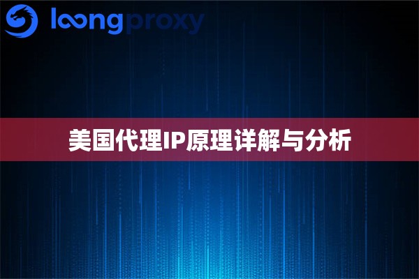 美国代理IP原理详解与分析