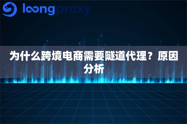 为什么跨境电商需要隧道代理？原因分析