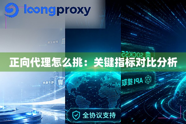 正向代理怎么挑:关键指标对比分析 正向代理怎么挑:关键指标对比分析