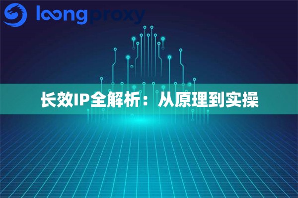 长效IP全解析:从原理到实操 长效IP全解析:从原理到实操