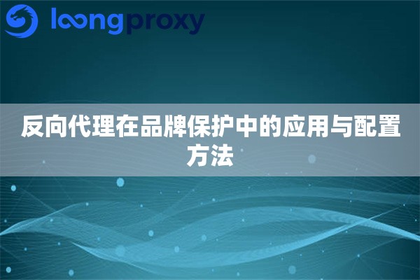 反向代理在品牌保护中的应用与配置方法 反向代理在品牌保护中的应用与配置方法