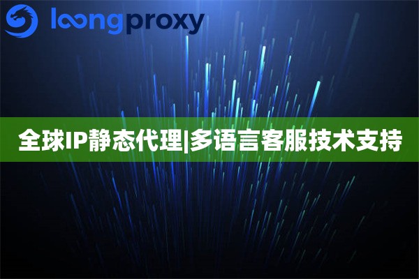 全球IP静态代理|多语言客服技术支持