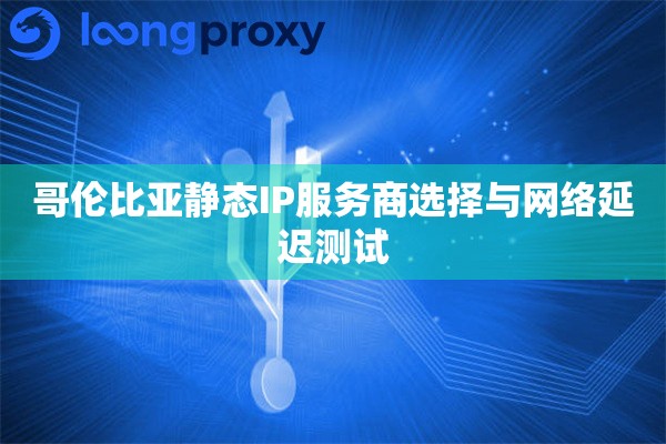 哥伦比亚静态IP服务商选择与网络延迟测试