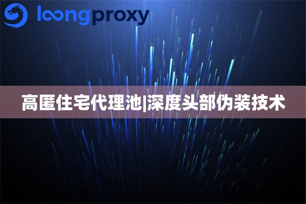 高匿住宅代理池|深度头部伪装技术