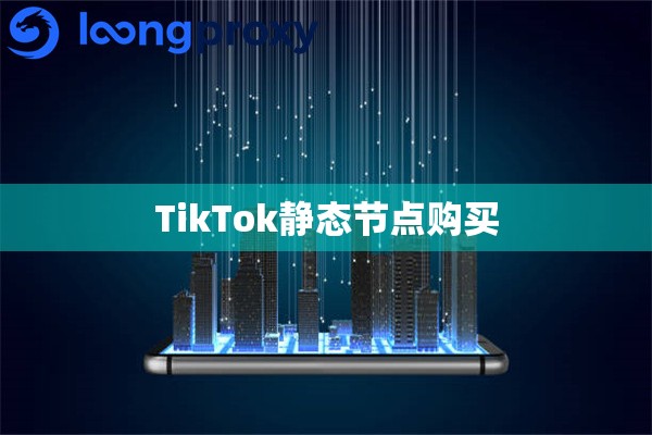 TikTok静态节点购买