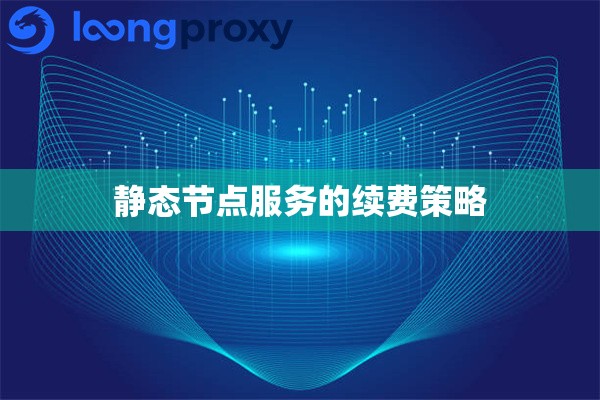 静态节点服务的续费策略