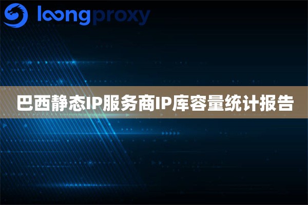 巴西静态IP服务商IP库容量统计报告