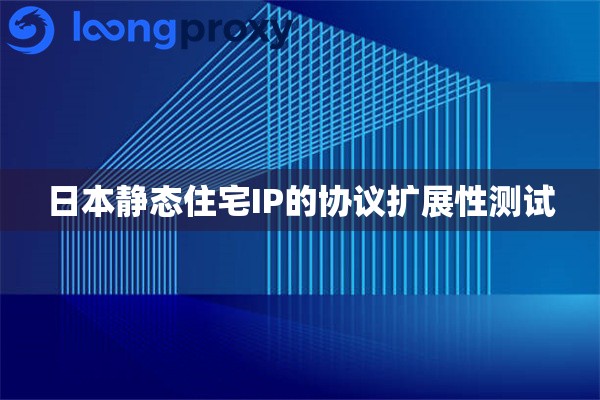 日本静态住宅IP的协议扩展性测试