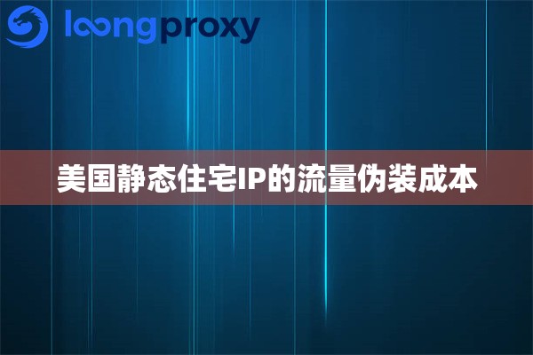 美国静态住宅IP的流量伪装成本