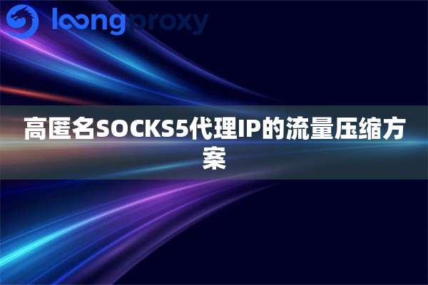 高匿名SOCKS5代理IP的流量压缩方案
