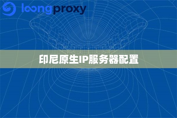印尼原生IP服务器配置
