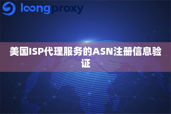 美国ISP代理服务的ASN注册信息验证