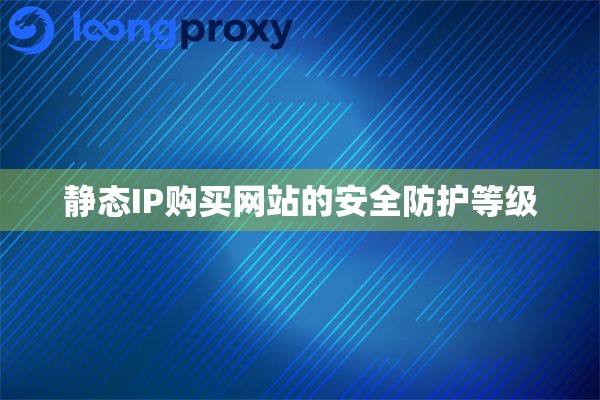 静态IP购买网站的安全防护等级