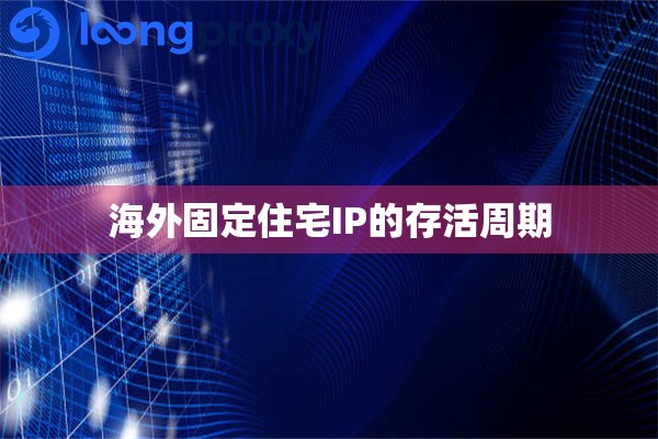 海外固定住宅IP的存活周期