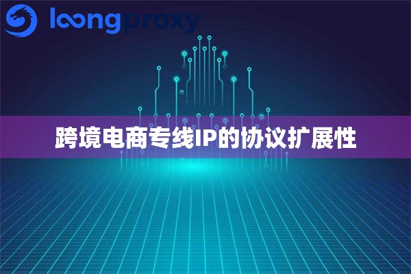 跨境电商专线IP的协议扩展性