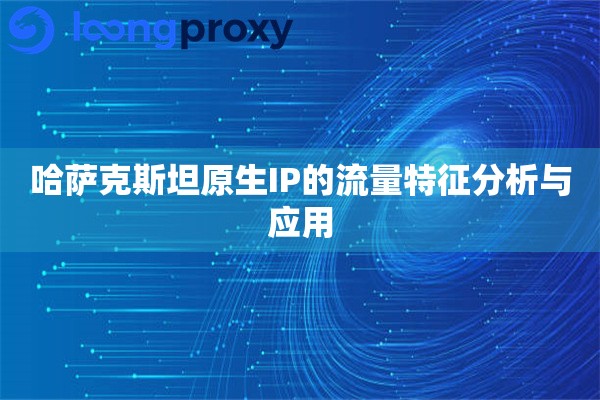 哈萨克斯坦原生IP的流量特征分析与应用