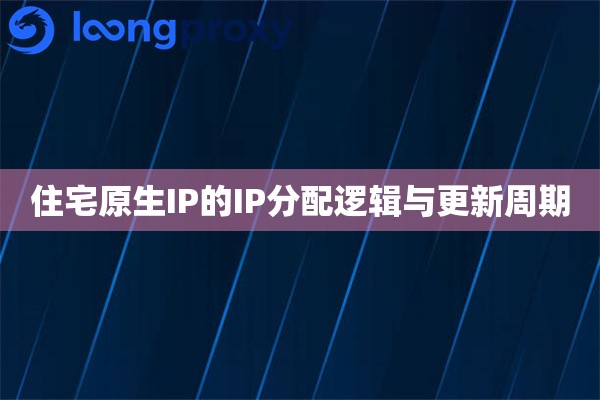 住宅原生IP的IP分配逻辑与更新周期